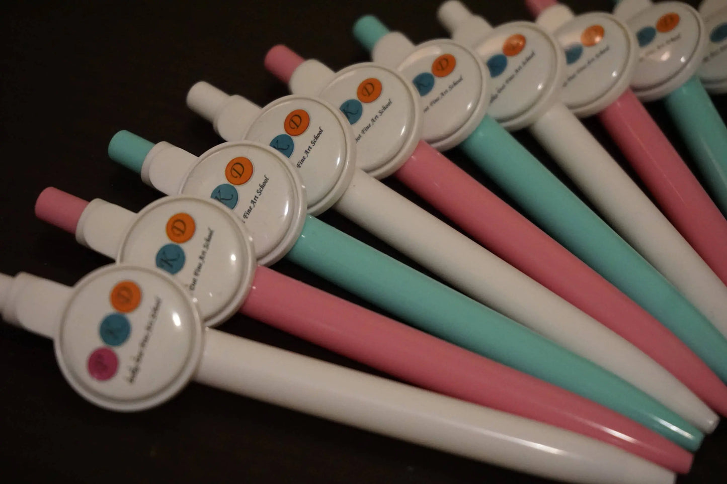 Custom Logo Business Marketing Ideas Button Pen Favors - 10 pieces