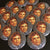 Custom 60th Birthday Gift for Men,  Personalized Milestone Photo Button Pins - 15 pieces +