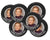 50th Birthday celebration ideas, Custom Party Favor Photo Button Pins - 15 pieces +