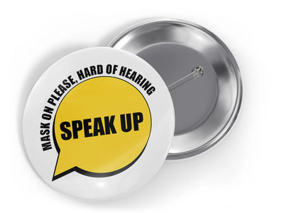 ADHD Badge Visual Cues, ADHD Awareness Button Pin 2.25" - Busybee Creates