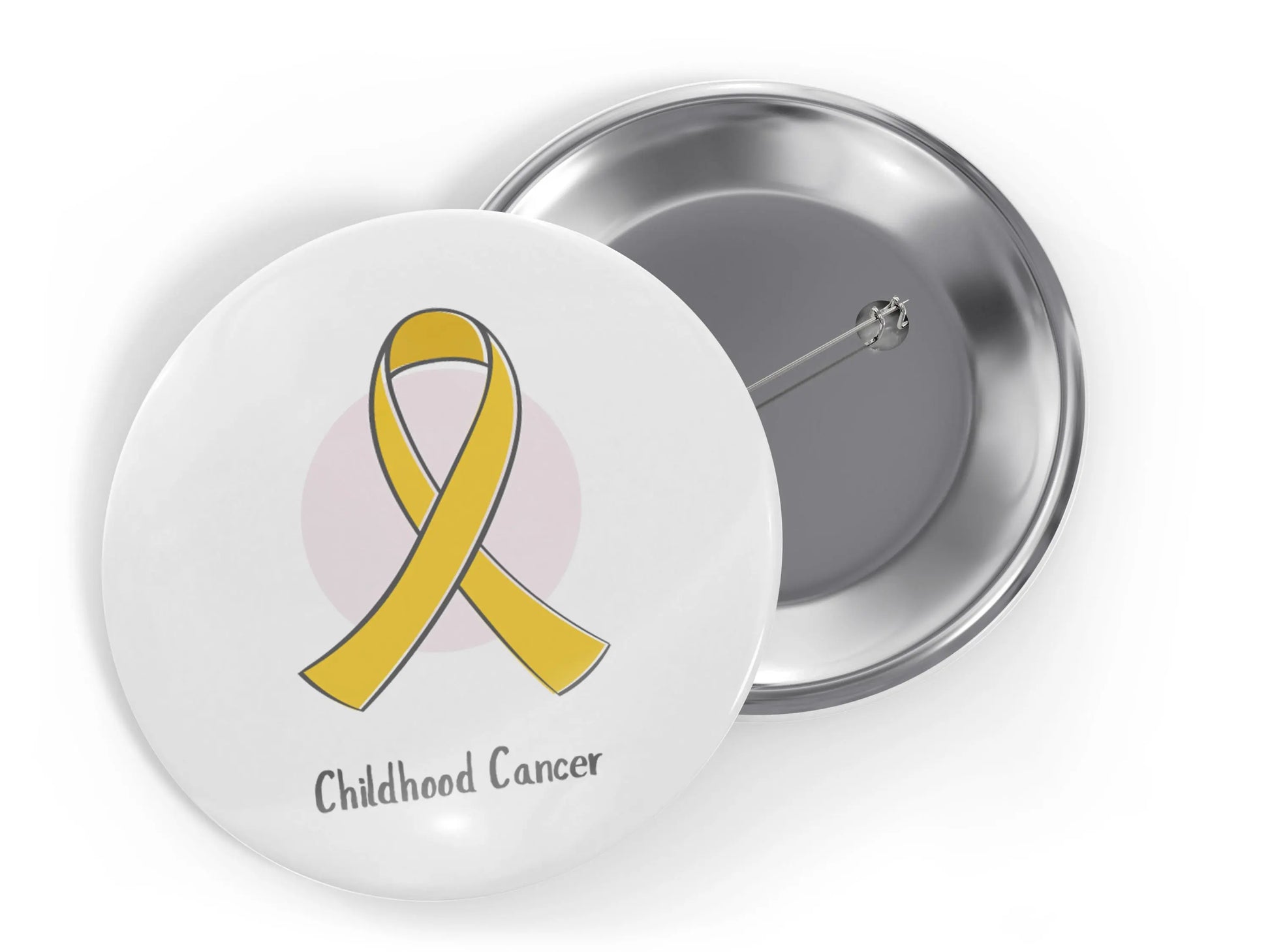 Childhood Cancer Awareness Pins for Survivor, Cancer Ribbon Support Button Gift Ideas - 10 pieces - Busybee Creates