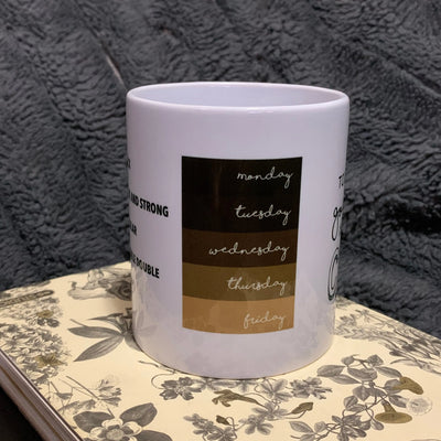 Coffee Lover Hostess Gift Home Decor - Motivational Mug - 11 oz. - Busybee Creates