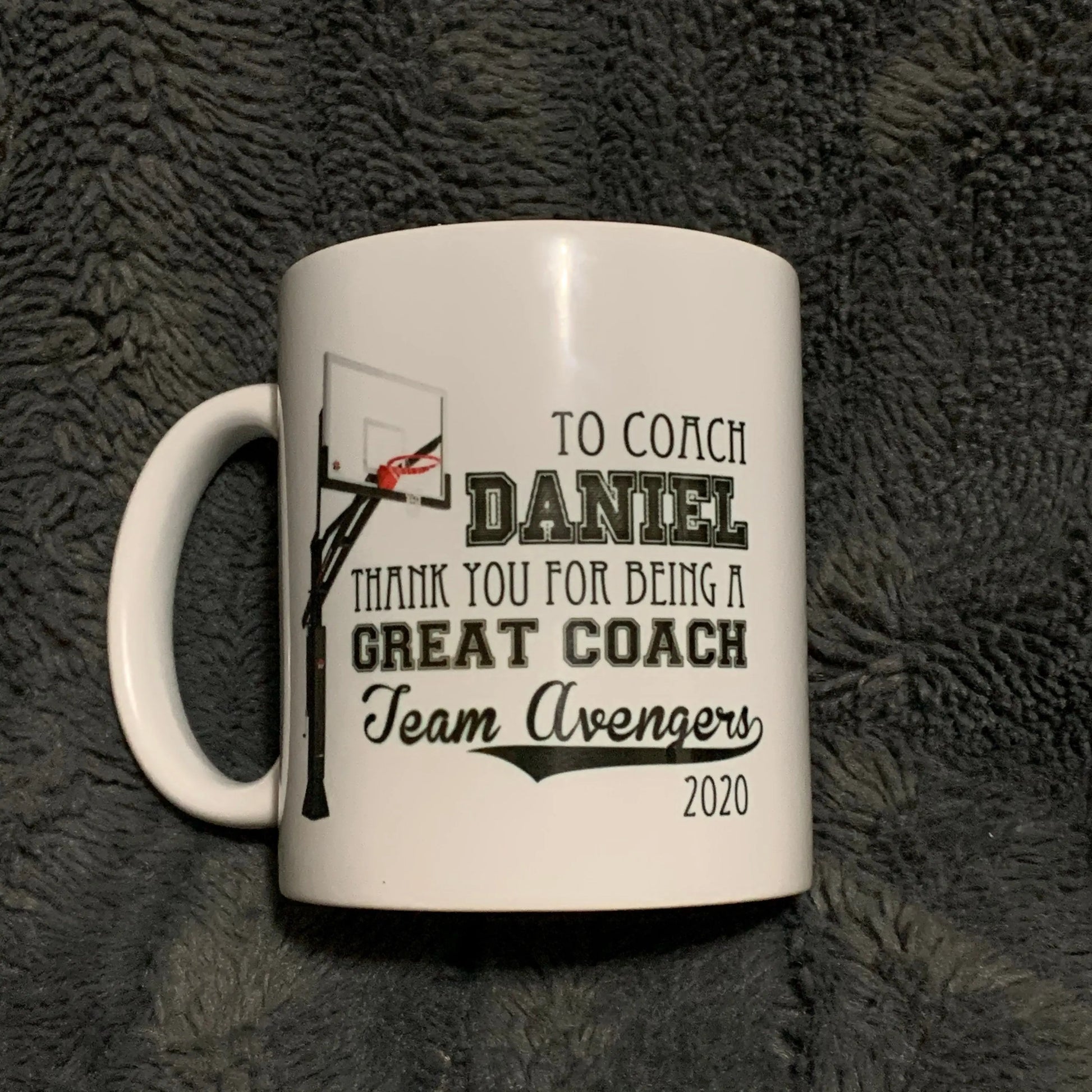 Custom  Coach Appreciation Coffee Mug - Unique Photo Gifts for Sports Dad  - 11 oz. - Busybee Creates