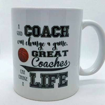 Custom Coffee Mug for Coach - Unique Photo Gifts for Sports Dad  - 11 oz. - Busybee Creates