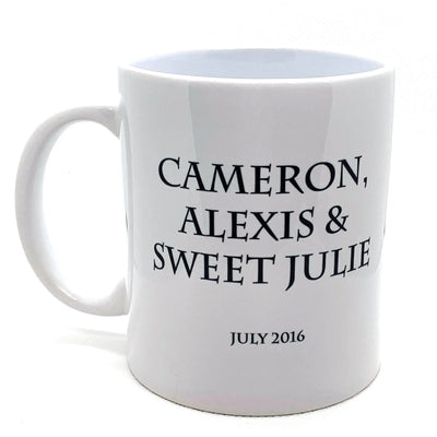 Custom Family Mug Set Gift Ideas - Personalized Gifts for Family - Unique Gifts - 11 oz. - Busybee Creates