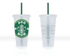 Custom Mom Starbucks Cold Tumbler, Venti Size Reusable Cup 24 oz - Busybee Creates