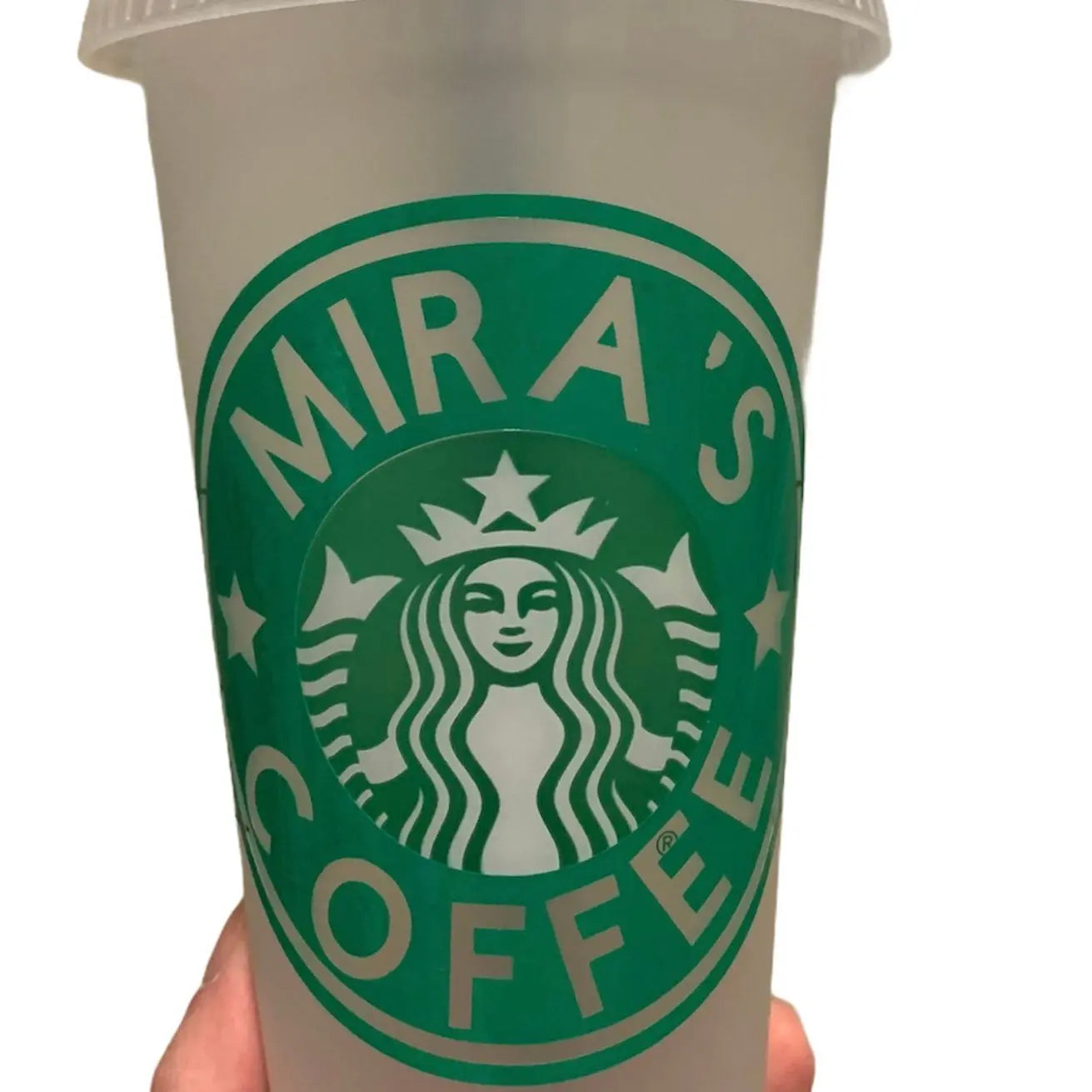 Custom Mom Starbucks Cold Tumbler, Venti Size Reusable Cup 24 oz - Busybee Creates