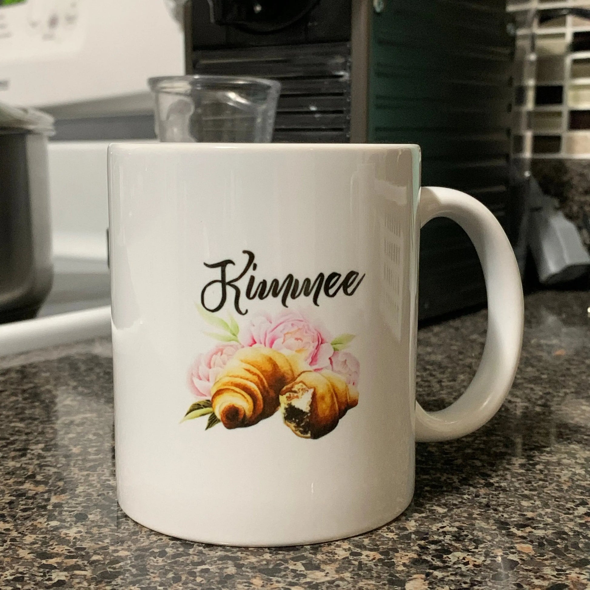 Custom Mugs for Bakers- Baking is my Love Language Pastry Chef Gifts - Custom Name Mugs - 11 oz. - Busybee Creates