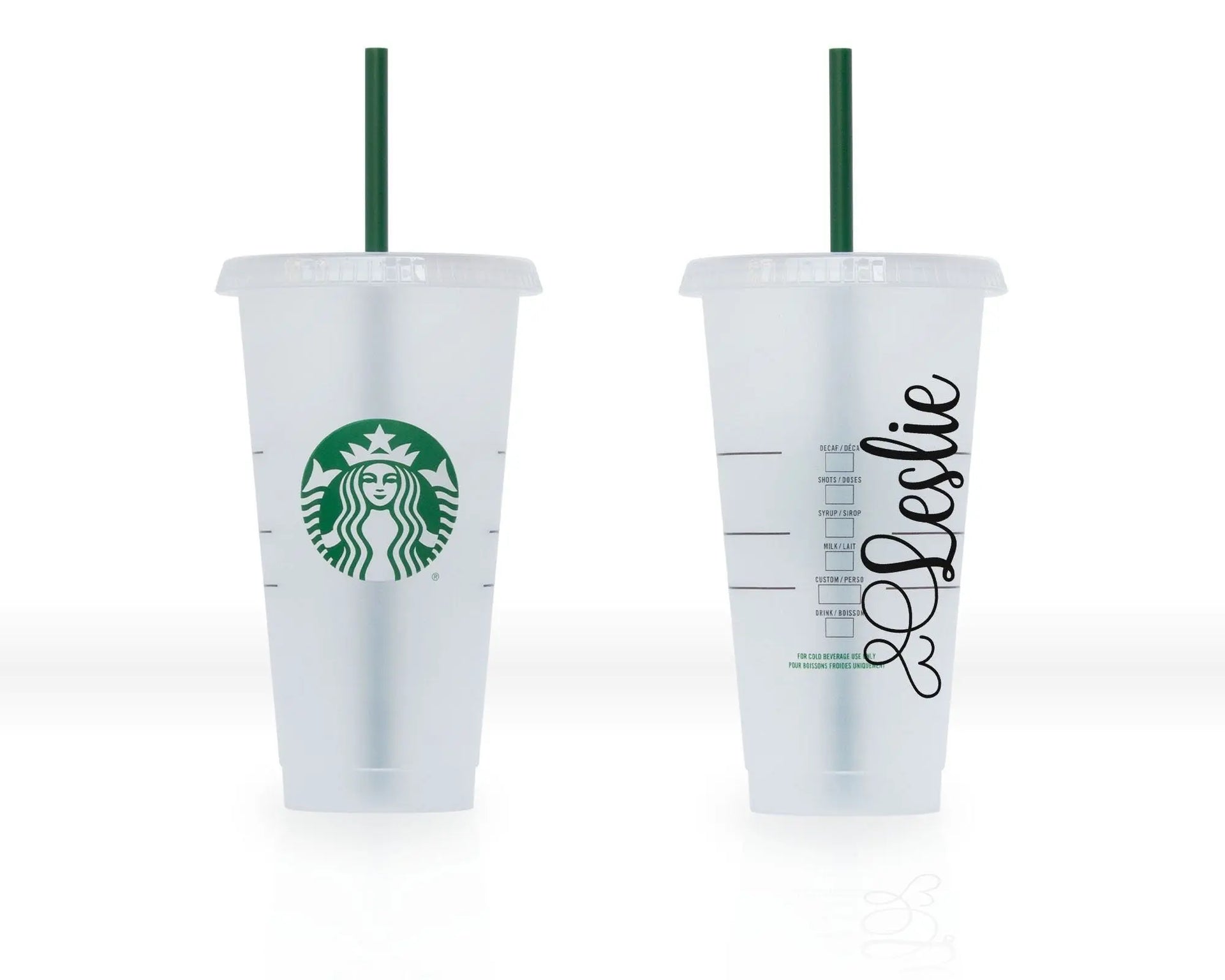 Custom Starbucks Reusable Cup, Cold Tumbler, Venti 24 oz