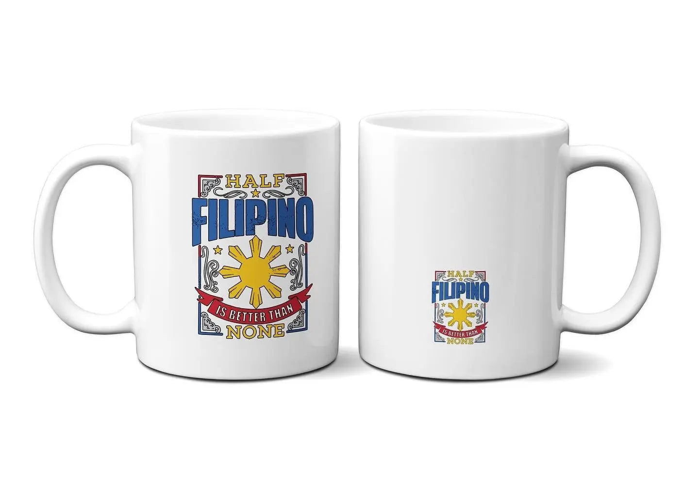 Filipino-Inspired Mug, Philippines Novelty Extra Rice Mug Gift Ideas- 11 oz. - Busybee Creates