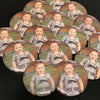 Forty AF Milestone Birthday Party Favors Button Pin, 40th  Birthday Party Photo Pins - 15 pieces + - Busybee Creates