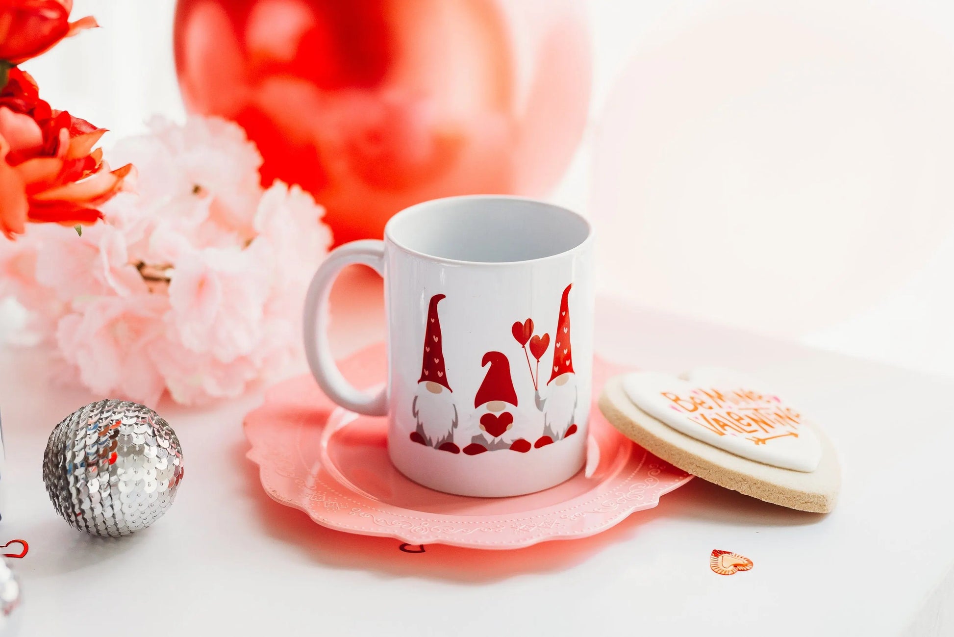 Gnome Gift Ideas Coffee Mug for Couple, Valentine Gnome Gift Ideas To Gnome me is to Love me  - 11 oz. - Busybee Creates