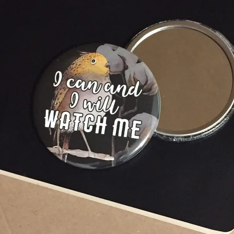 Life is tough, my darling, but so are you Button Pocket Mirror Favors - 10 pieces - Busybee Creates