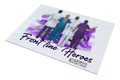 Nurse Medical Doctor Heroes Puzzles - Thank You Gifts - Busybee Creates