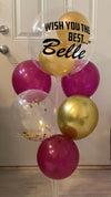 Personalized Balloon Centerpiece, Custom Inspired Balloon Gift Ideas - Busybee Creates