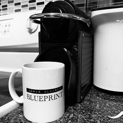 Personalized Monogram Mug for Mom - Coffee Lovers Gift Home Decor - Ceramic Mug - 11 oz. - Busybee Creates