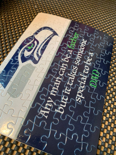 Personalized Gift Puzzles for Sports Fan - Secret Message Unique Gift Ideas - Busybee Creates