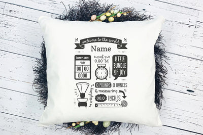 Personalized Pillowcase for Home, Custom Throw Pillow case with Pouch, Gift Ideas for New Home Owner - Busybee Creates