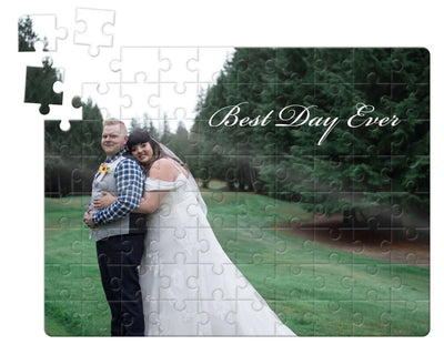 Personalized Wedding Gift Name Puzzles - Secret Message Unique Gift Ideas - Busybee Creates