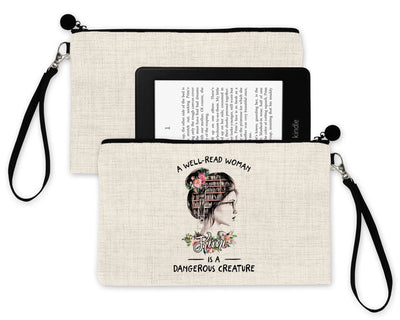Personalized design for book lovers - Reading Pillow cover 16" x 16" - Busybee Creates