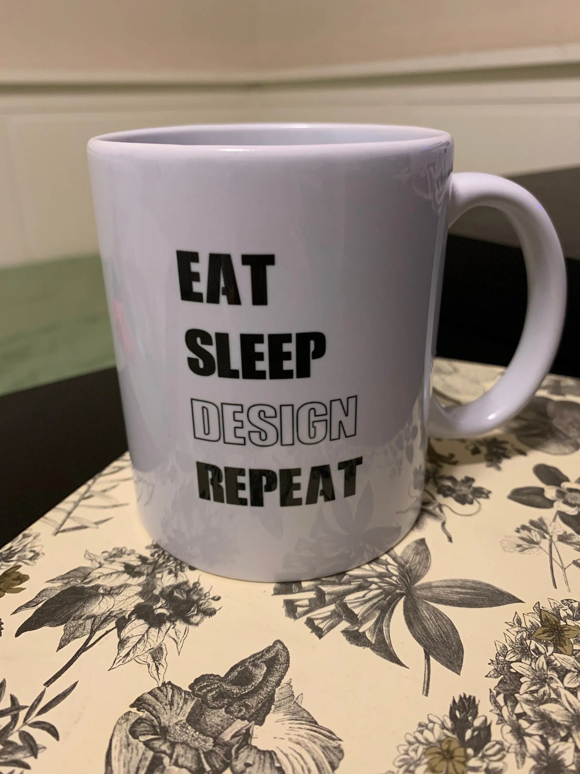 Custom Mug Black and White, Personalized Gifts - 11 oz.