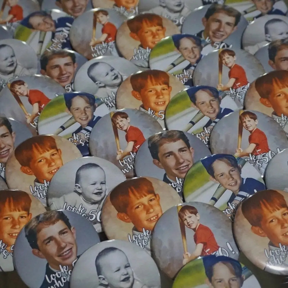Custom Spanish Photo Pins - 15 pieces + - Busybee Creates