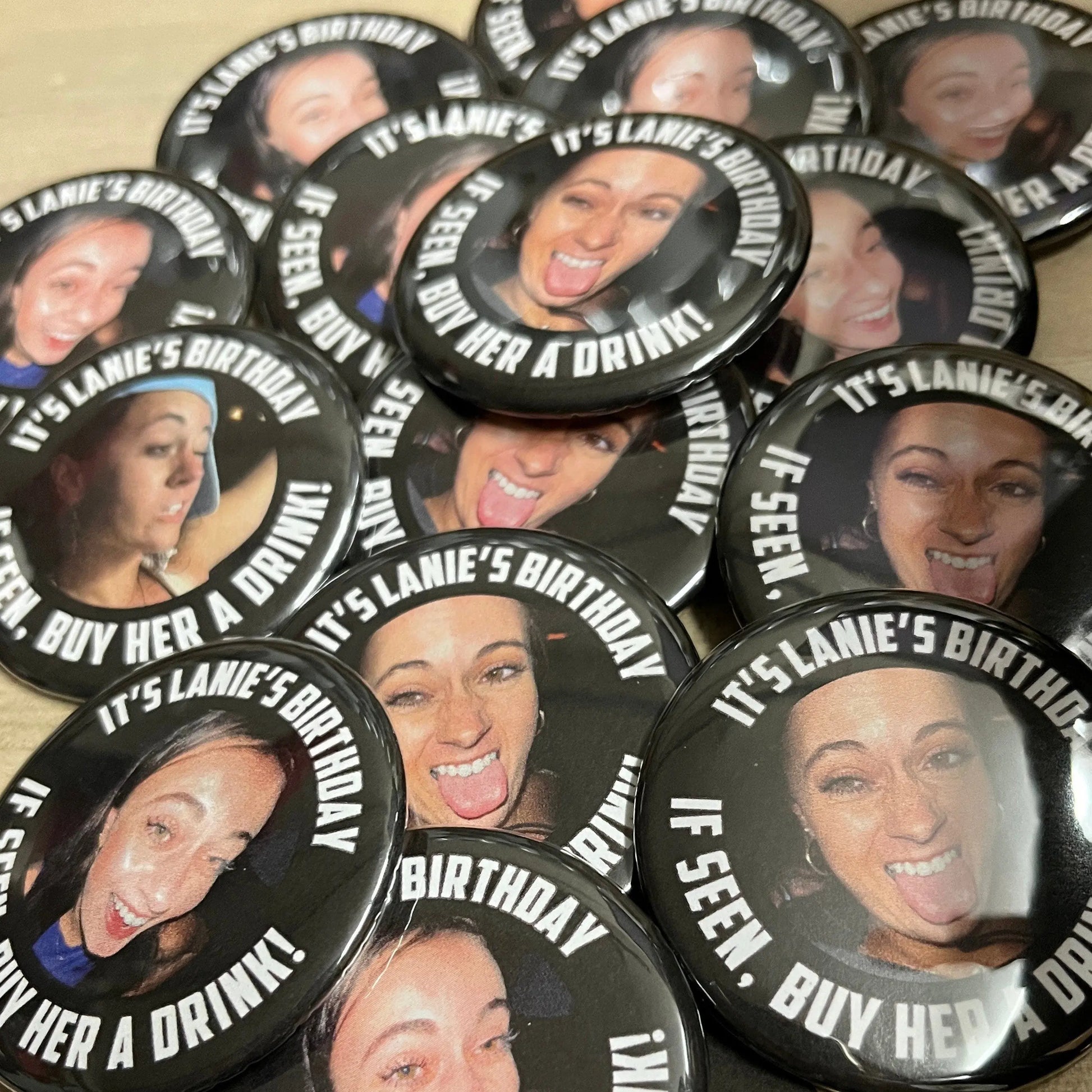 Custom Venmo/Cash App Qr code Fundraiser Pin, Interactive Event Badges, Charity Button - 6+