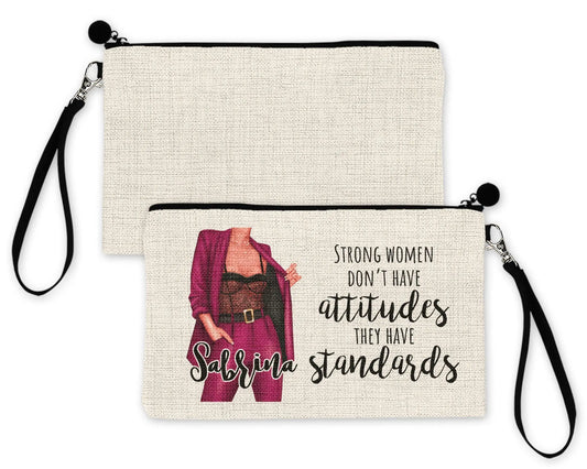 Female Inspired Bag Organizer with Name, Gift Ideas Pouch for Girl Boss
