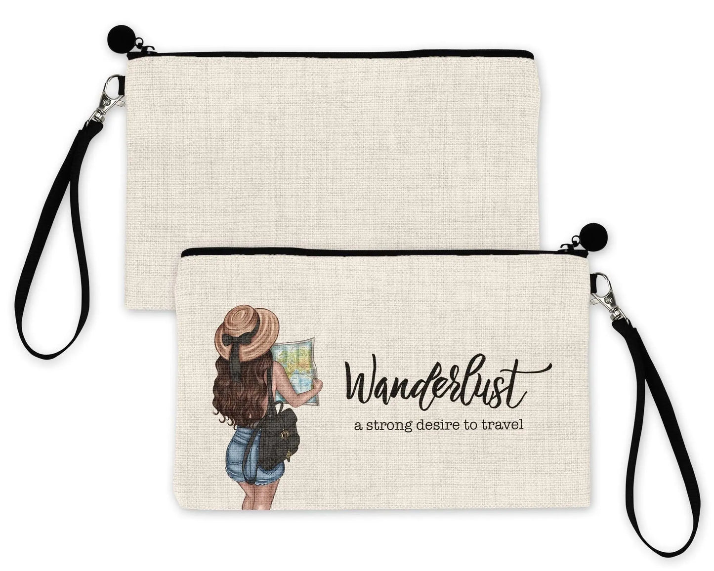 Female Inspired Bag Organizer with Name, Gift Ideas Pouch for Girl Boss