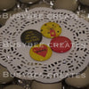 Easter / Spring #1 Pack of 4 Flair Buttons - Busybee Creates