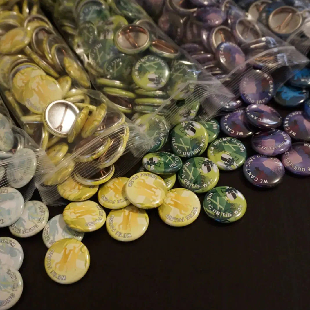Personalized Button Rewards Button Pins (1") 100 pieces