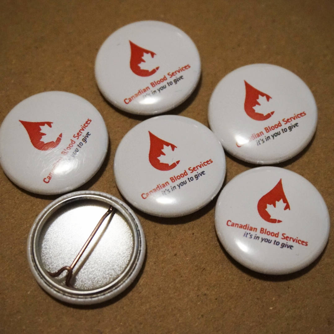 Custom Mini Adult Party Favors for Milestone Party - Cancer Awareness Button  Pins 50 pieces