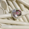 Personalized Watercolor Inspired Favors Button Pen- 10 pcs - Busybee Creates