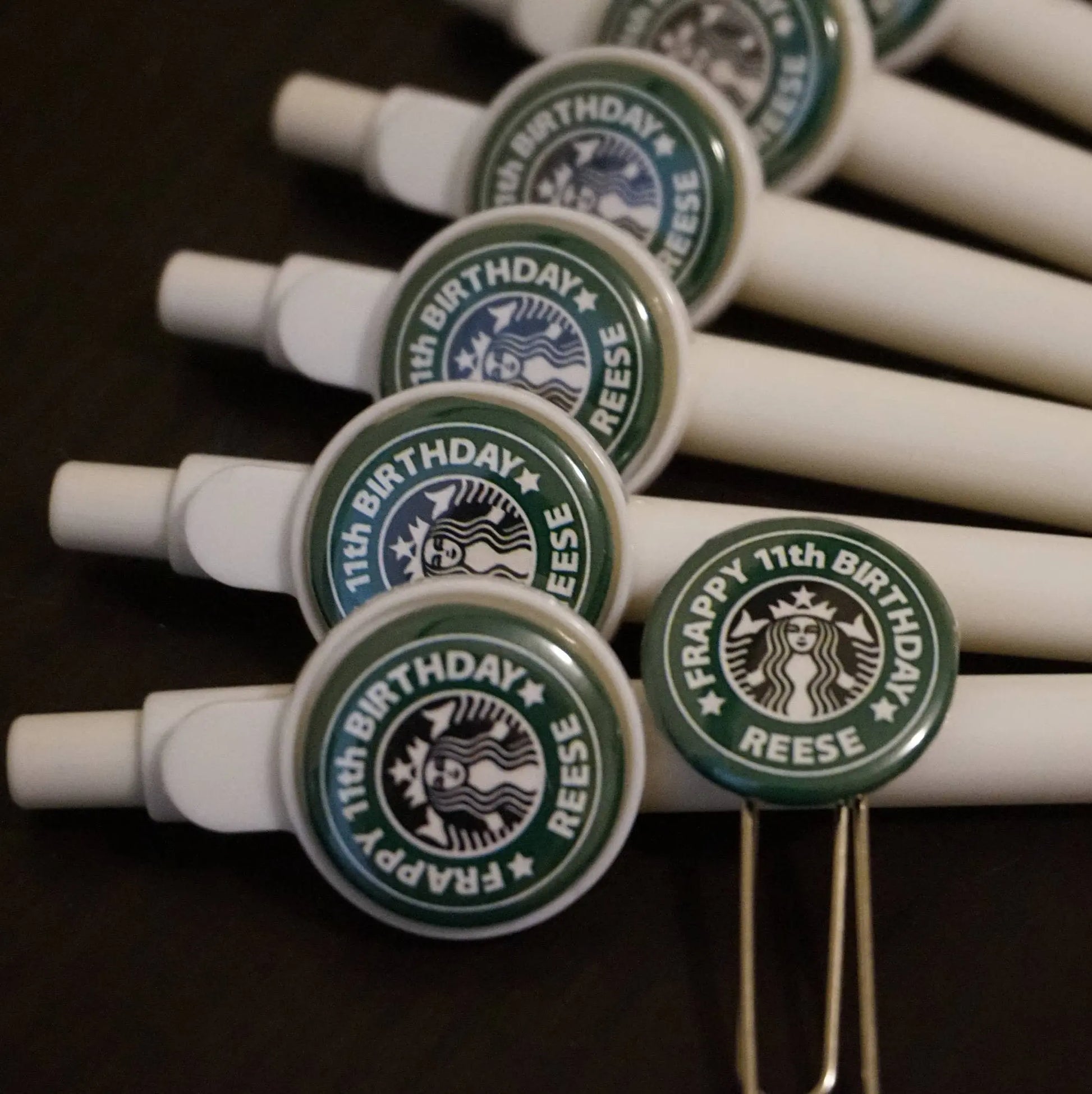 Starbucks Coffee Inspired Party - Caffeine Lover Gift - Personalized Water Bottle Label 24 pieces or DIGITAL