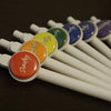 Custom Rainbow Theme Mini Button Pens Gift Ideas - Set of 7 - Busybee Creates