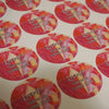 Custom Birthday Stickers - Handmade Party Stickers 2 x 2" 12 / sheet
