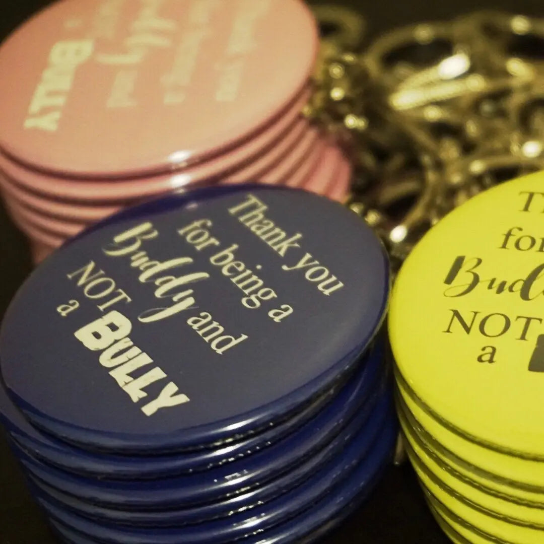 Custom Button Anti Bully Pin, Be a friend, not a Bully, No Bullying Pocket  Mirror Favors - 10 pieces