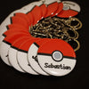 Pokemon Generic Favours Button - Pokemon Party - Pokeball Button Pins, Keychains or Magnets 10 pieces