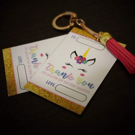 Generic Unicorn Inspired Tags - Unicorns Theme Label / Tags Printable - Instant Download - Busybee Creates