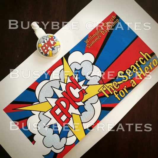 Superhero Pen Favors - 10 pieces
