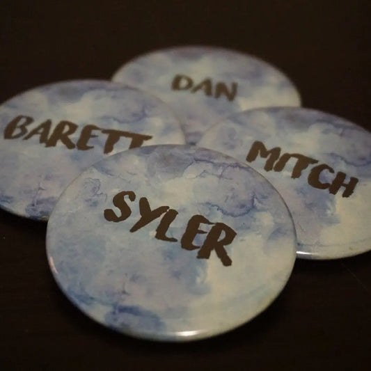 Custom Watercolor Magnets for Groomsmen - 10 pieces - Busybee Creates