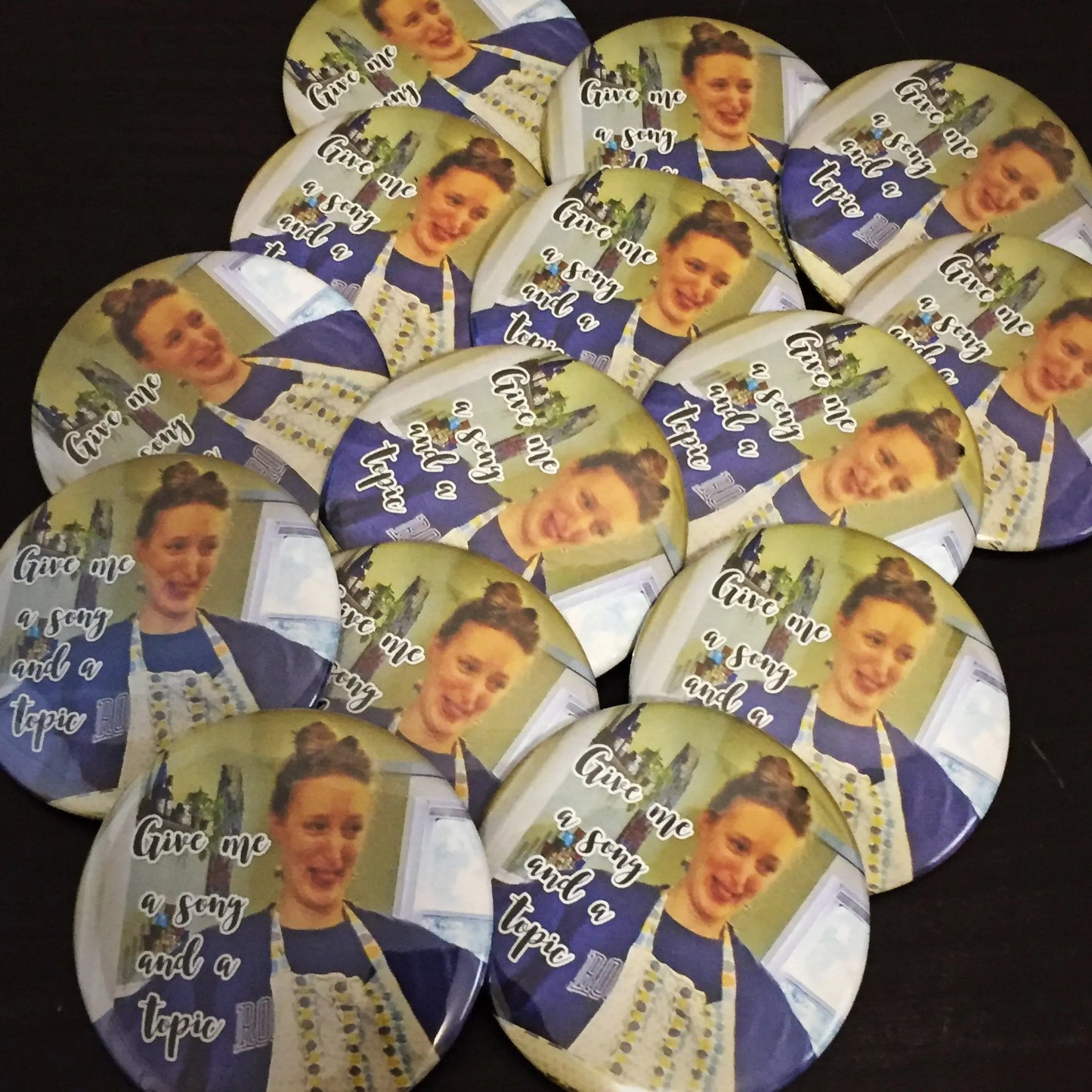 Custom Stag Party Favor Photo Pins - 15 pieces - Busybee Creates