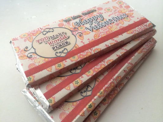 Personalized Chocolate Bar Label - Custom Chocolate Wrapper - Custom Theme in Chocolate Bar Wrap 10 ct  or DIGITAL - Busybee Creates
