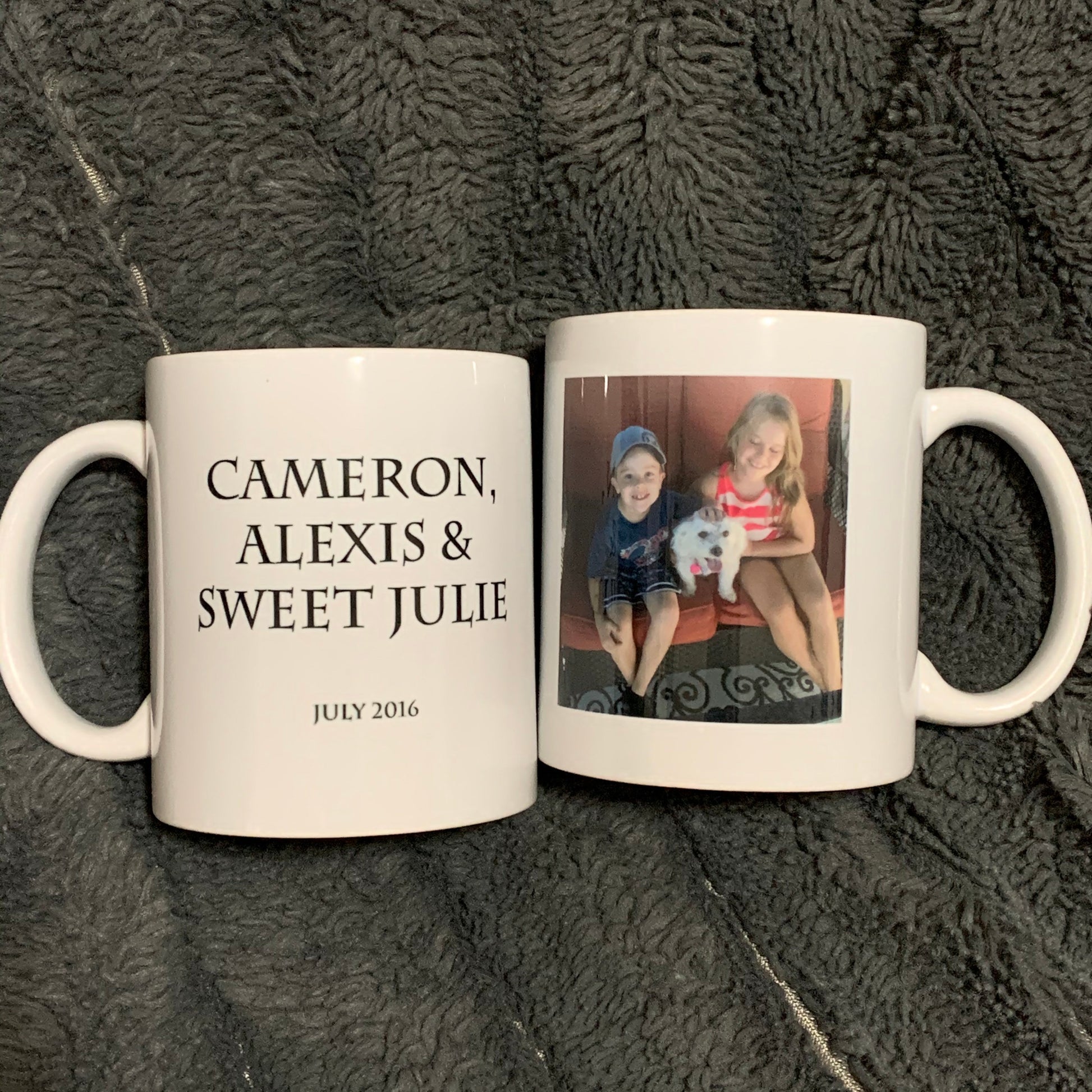 Custom Family Mug Set Gift Ideas - Personalized Gifts for Family - Unique Gifts - 11 oz. - Busybee Creates