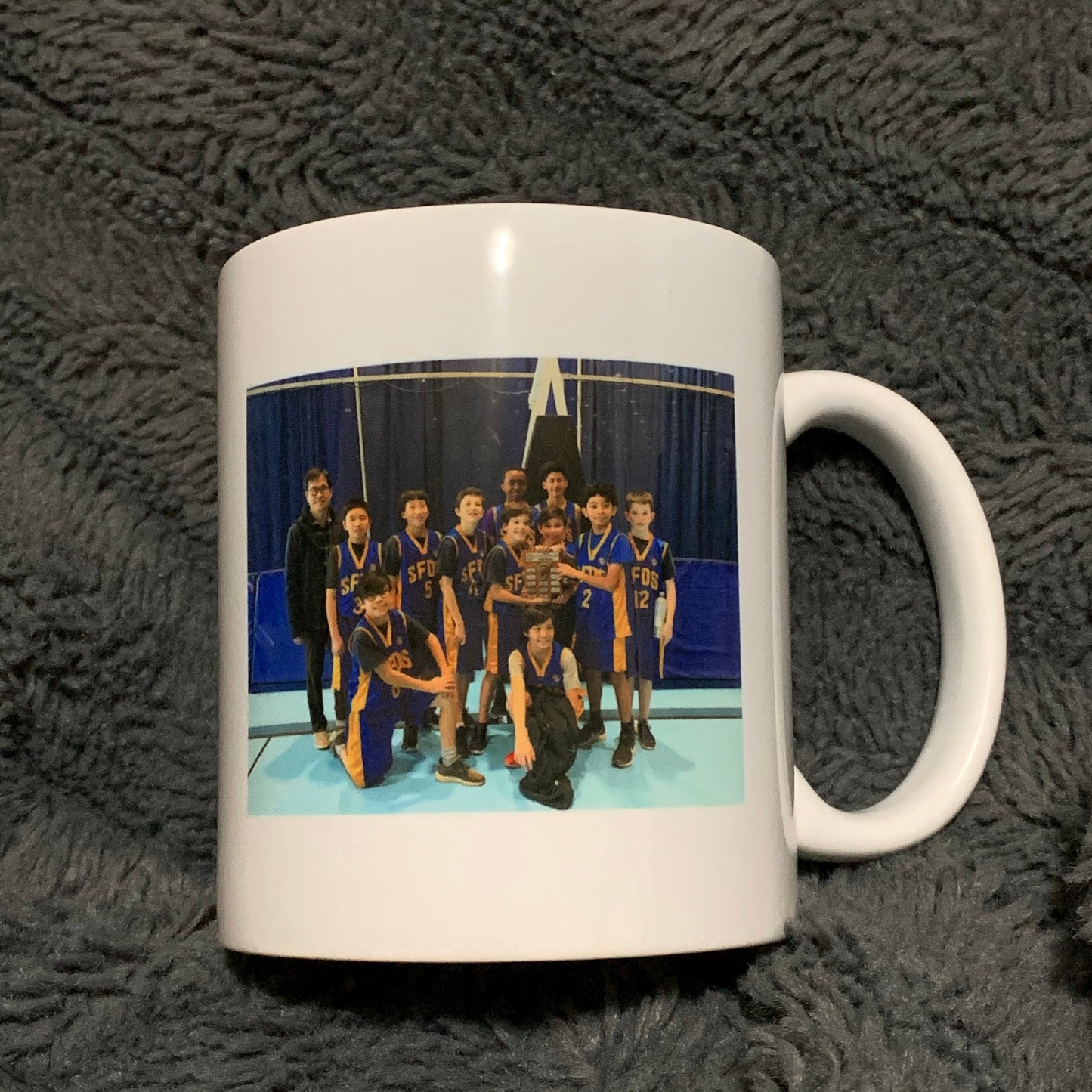 Custom  Coach Appreciation Coffee Mug - Unique Photo Gifts for Sports Dad  - 11 oz.
