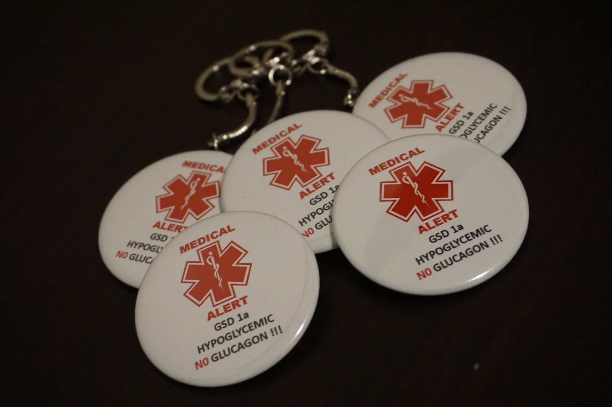 Personalized Medical Alert - Health Nut Allergy Warning - Nurse Gift - 5 pieces