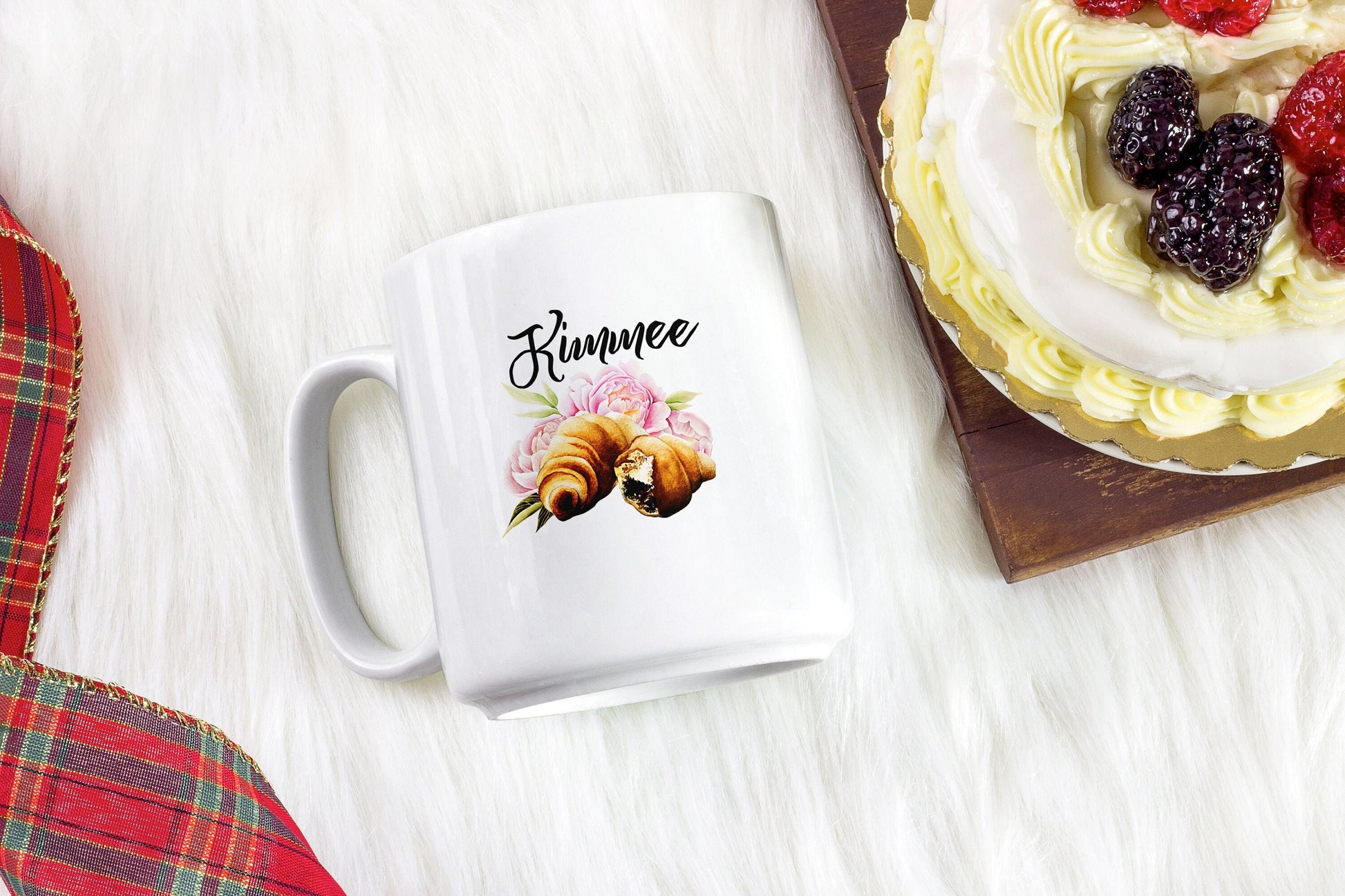 Custom Mugs for Bakers, Baking is my Love Language Pastry Chef Gifts, Custom Name Mugs - 11 oz.