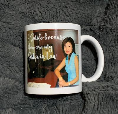 Sister in Law Custom Photo Mug - Unique Gifts for Sister - 11 oz. - Busybee Creates