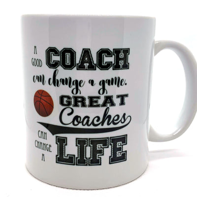 Custom Volleyball Coach Coffee Mug, Sport Coffee Mug for End of Season Gift, Unique Gifts for Coaches - 11 oz.