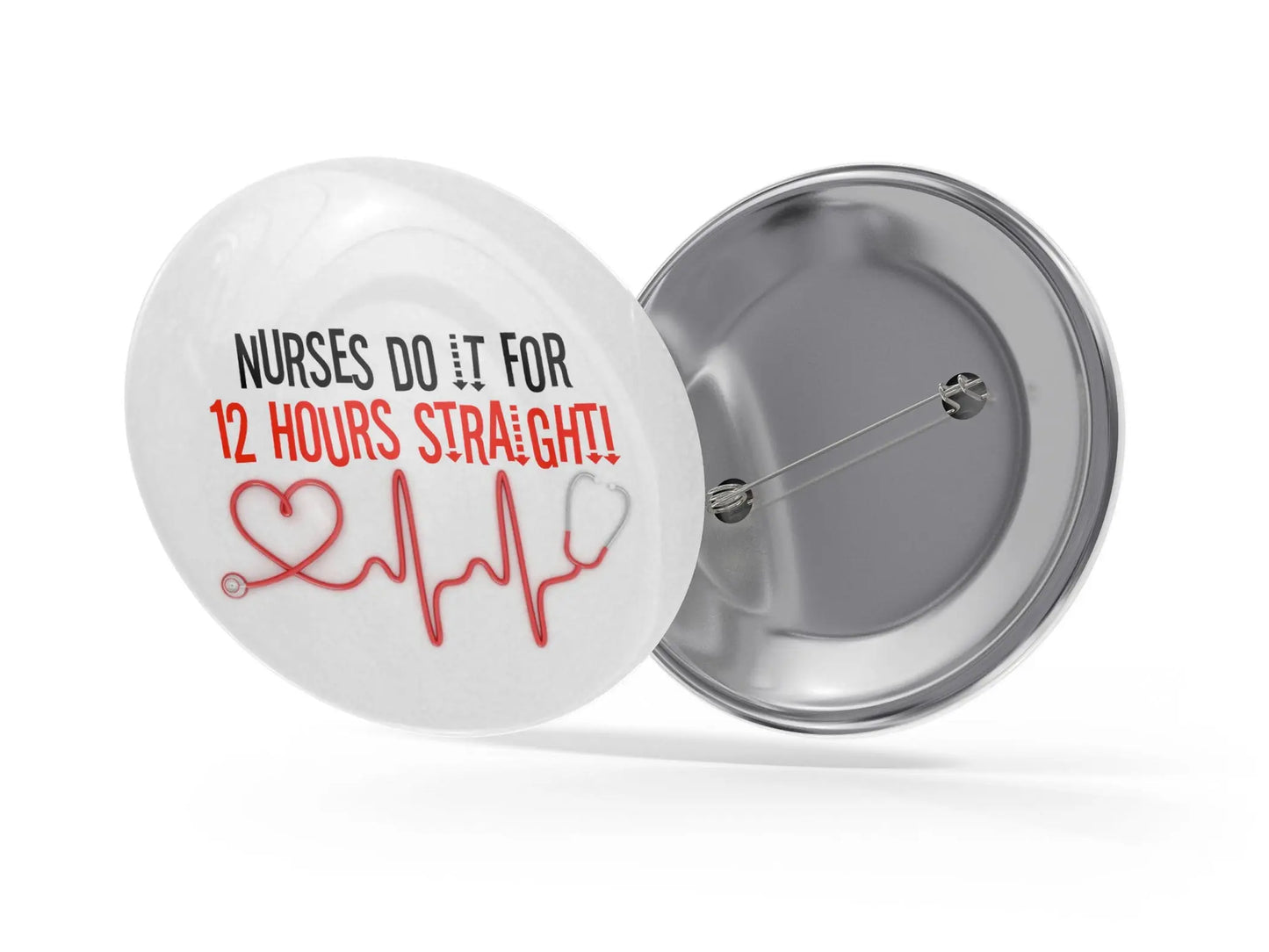 Canada Health Medical Staff Button Pins - Nurse Doctor Respiratory Technician Gift Ideas - 10 pieces